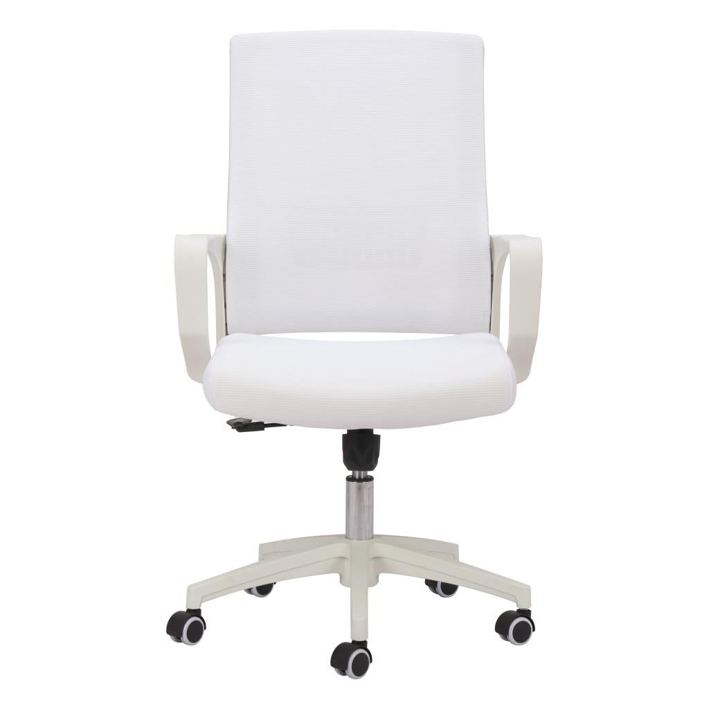 ZUO Jett Low Back Office Chair White