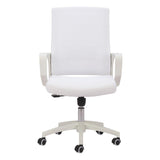 ZUO Jett Low Back Office Chair White
