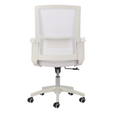 ZUO Jett Low Back Office Chair White