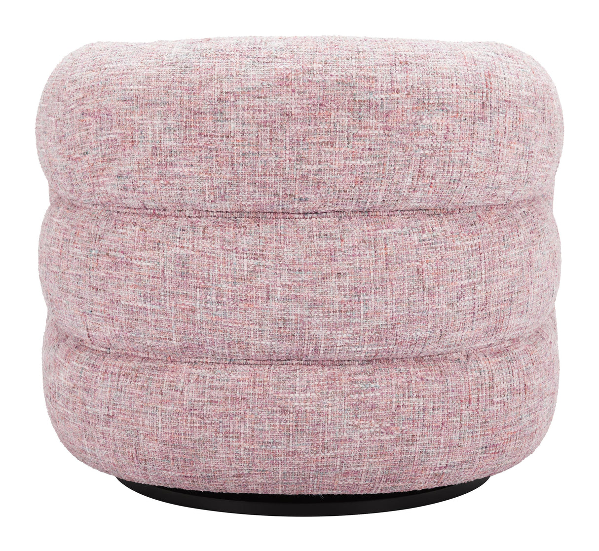 ZUO Refine Swivel Chair Pink Tweed