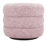 ZUO Refine Swivel Chair Pink Tweed