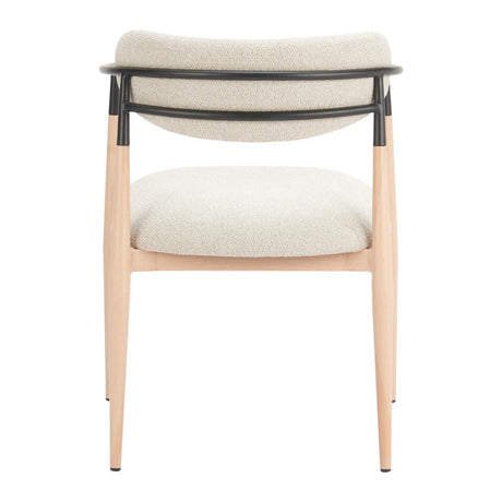 ZUO Equinox Dining Chair (Set of 2) Oyster Gray & Natural