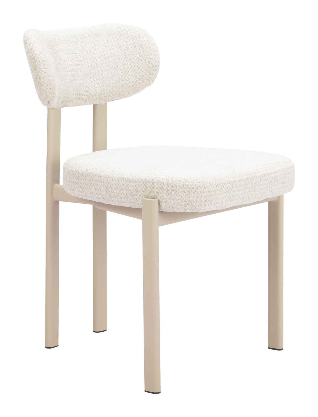 ZUO Aurea Dining Chair (Set of 4) Light Gray