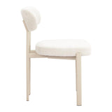 ZUO Aurea Dining Chair (Set of 4) Light Gray