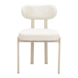 ZUO Aurea Dining Chair (Set of 4) Light Gray