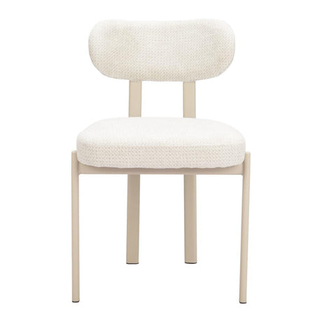 ZUO Aurea Dining Chair (Set of 4) Light Gray