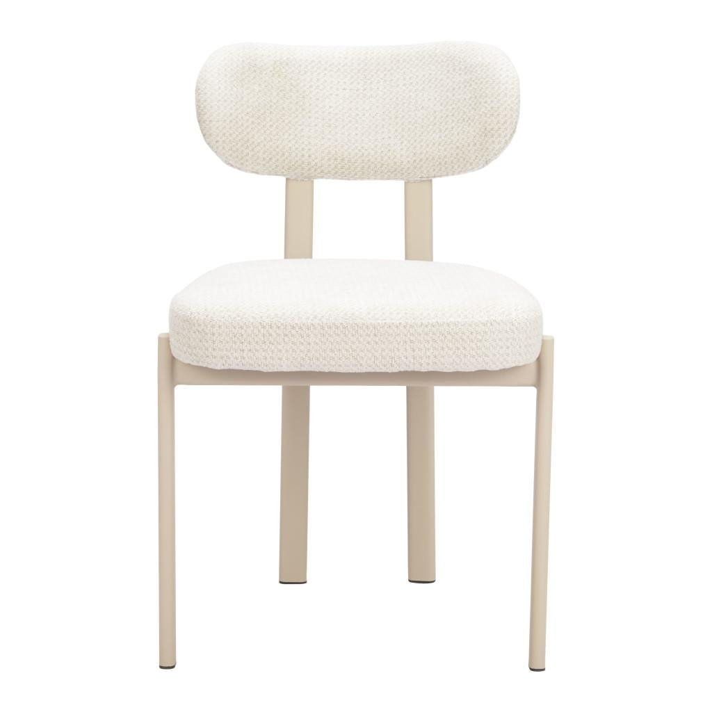 ZUO Aurea Dining Chair (Set of 4) Light Gray