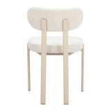 ZUO Aurea Dining Chair (Set of 4) Light Gray