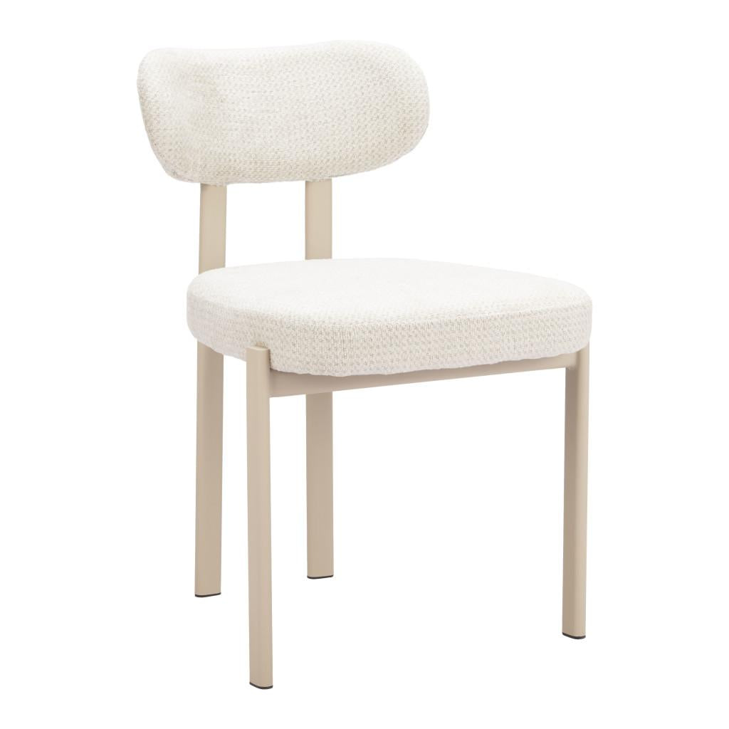 ZUO Aurea Dining Chair (Set of 4) Light Gray