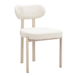 ZUO Aurea Dining Chair (Set of 4) Light Gray