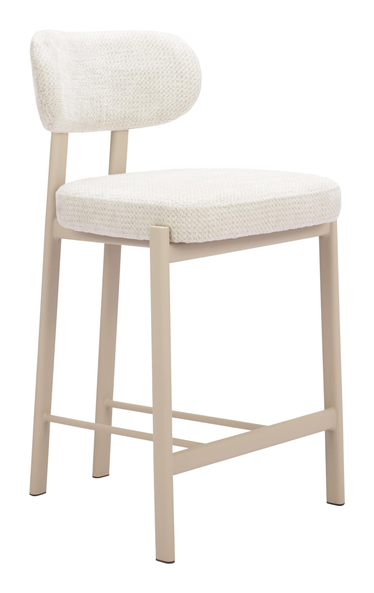 ZUO Aurea Counter Stool (Set of 2) Light Gray