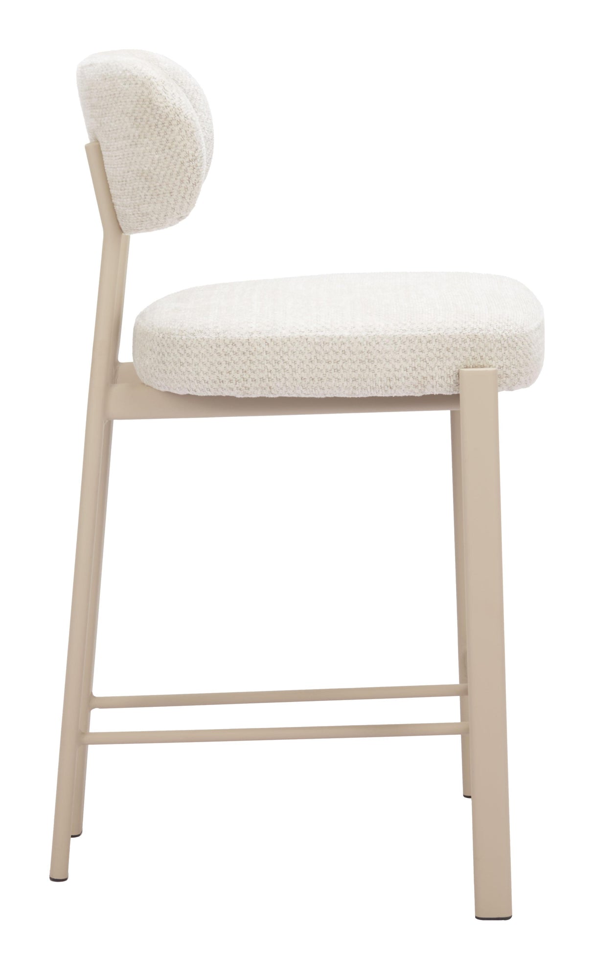 ZUO Aurea Counter Stool (Set of 2) Light Gray