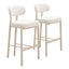 ZUO Aurea Barstool (Set of 2) Light Gray