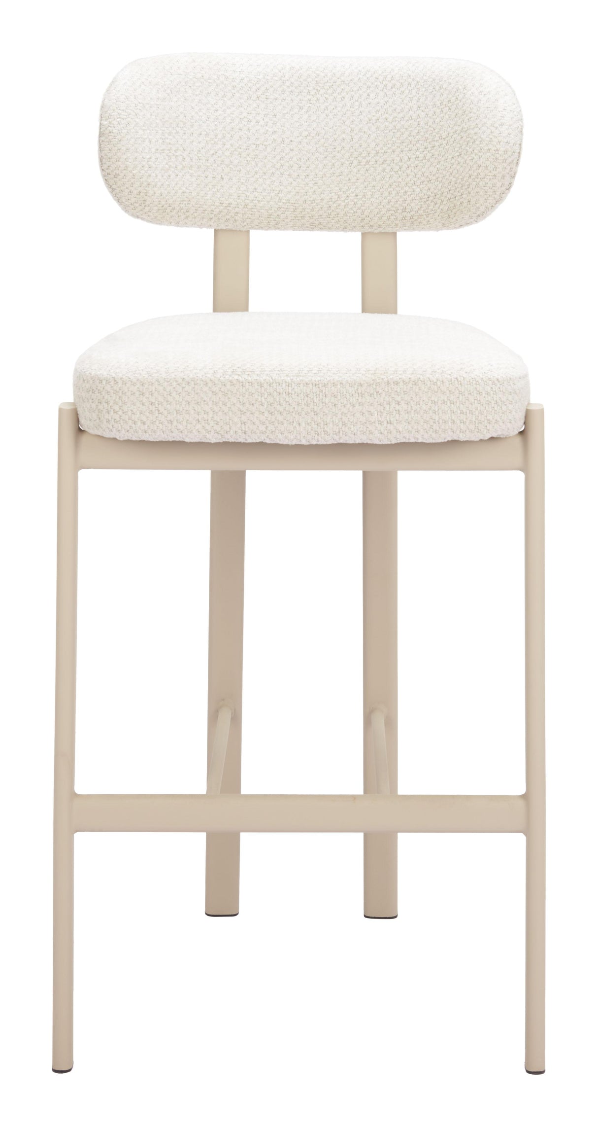 ZUO Aurea Barstool (Set of 2) Light Gray