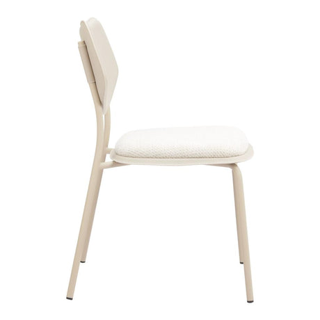 ZUO Zeal Dining Chair (Set of 4) Light Gray