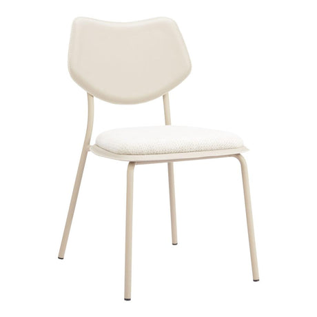 ZUO Zeal Dining Chair (Set of 4) Light Gray