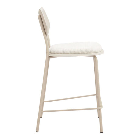 ZUO Zeal Counter Stool (Set of 4) Light Gray