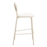 ZUO Zeal Barstool (Set of 4) Light Gray