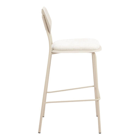 ZUO Zeal Barstool (Set of 4) Light Gray