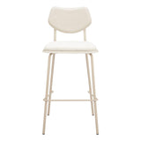 ZUO Zeal Barstool (Set of 4) Light Gray