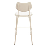 ZUO Zeal Barstool (Set of 4) Light Gray
