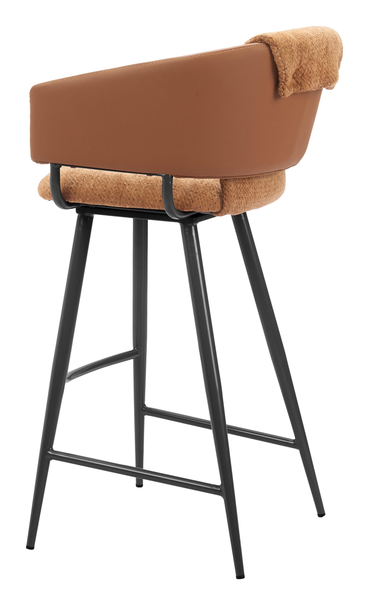 ZUO Juno Barstool (Set of 2) Brown