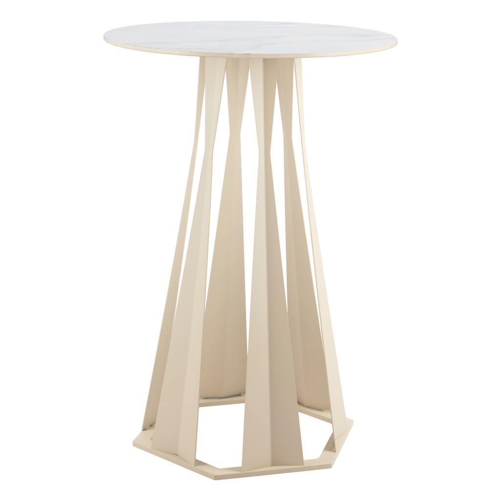ZUO Axis Bar Table White