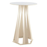 ZUO Axis Bar Table White