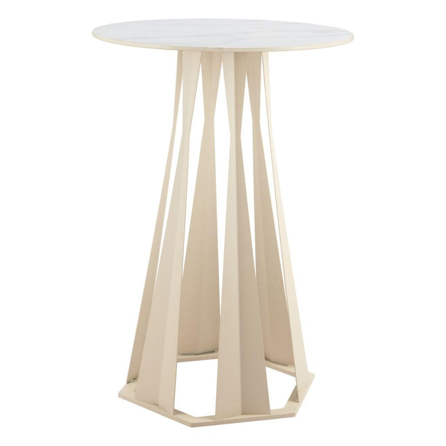 ZUO Axis Bar Table White