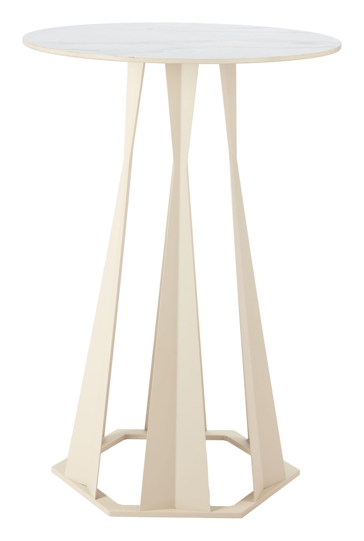ZUO Axis Bar Table White