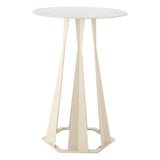 ZUO Axis Bar Table White