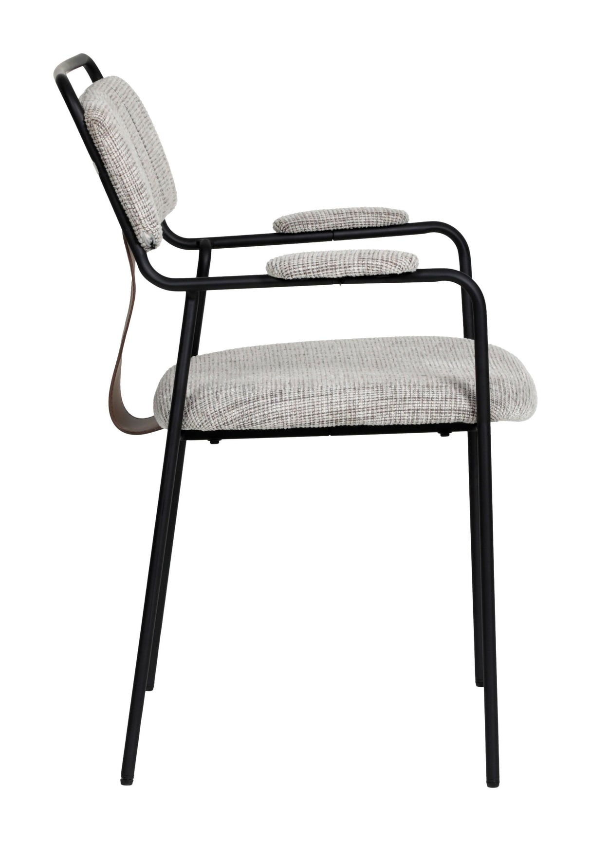 ZUO Couva Dining Chair (Set of 2) Gray Tweed