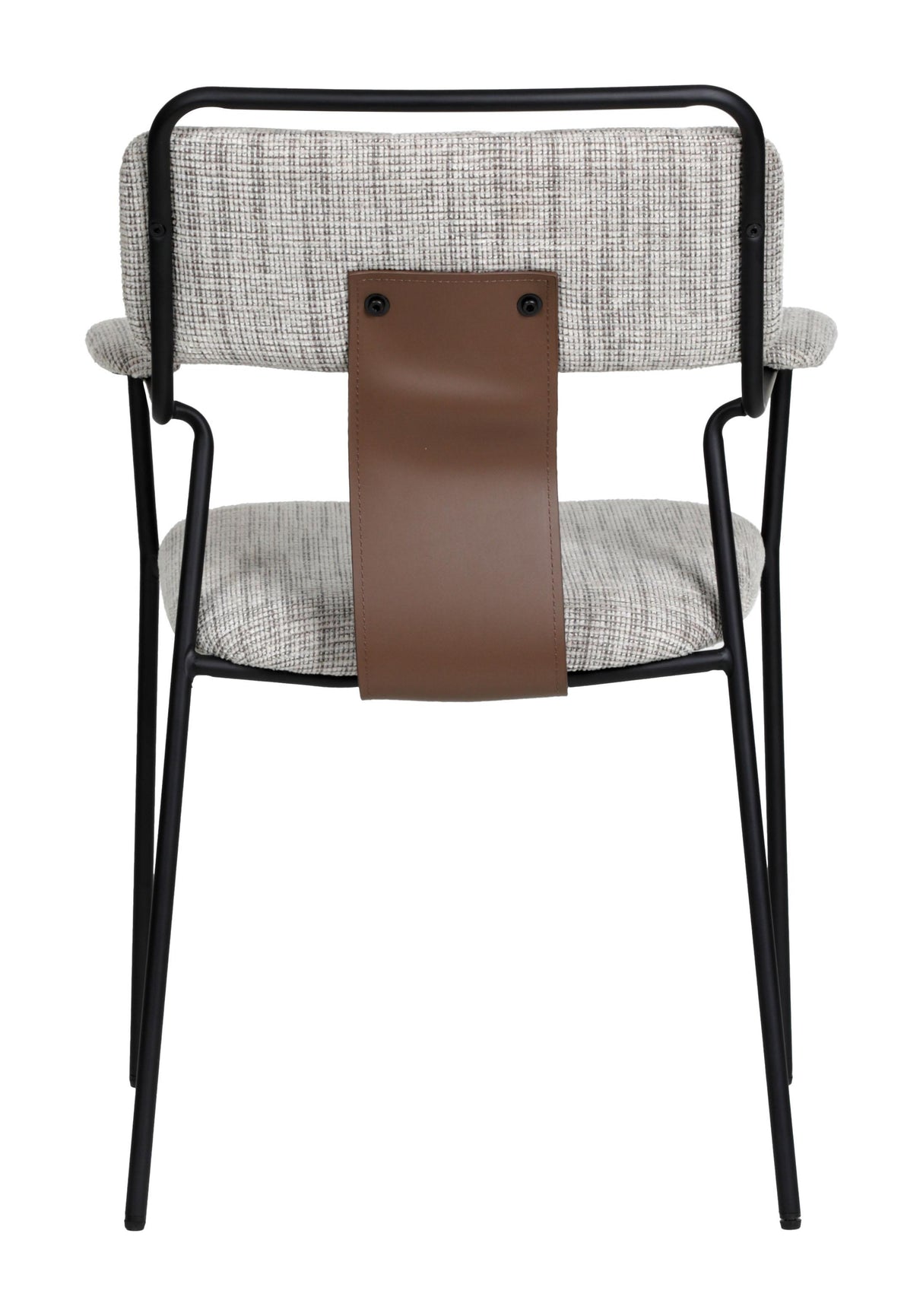 ZUO Couva Dining Chair (Set of 2) Gray Tweed