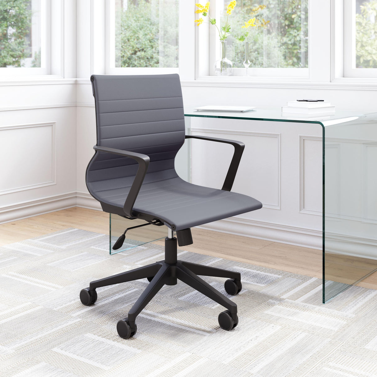 ZUO Stacy Office Chair Dark Gray