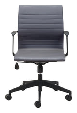 ZUO Stacy Office Chair Dark Gray