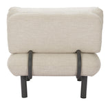 ZUO Aperto Accent Chair Beige