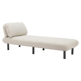 ZUO Aperto Chaise Beige