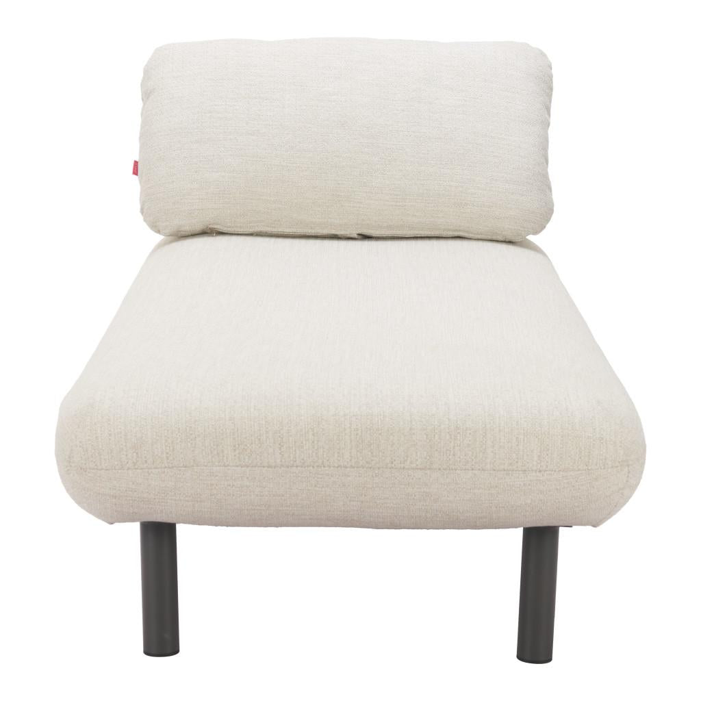 ZUO Aperto Chaise Beige
