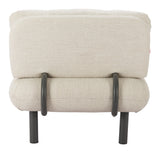 ZUO Aperto Chaise Beige