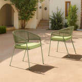 ZUO Skye Dining Chair (Set of 2) Green