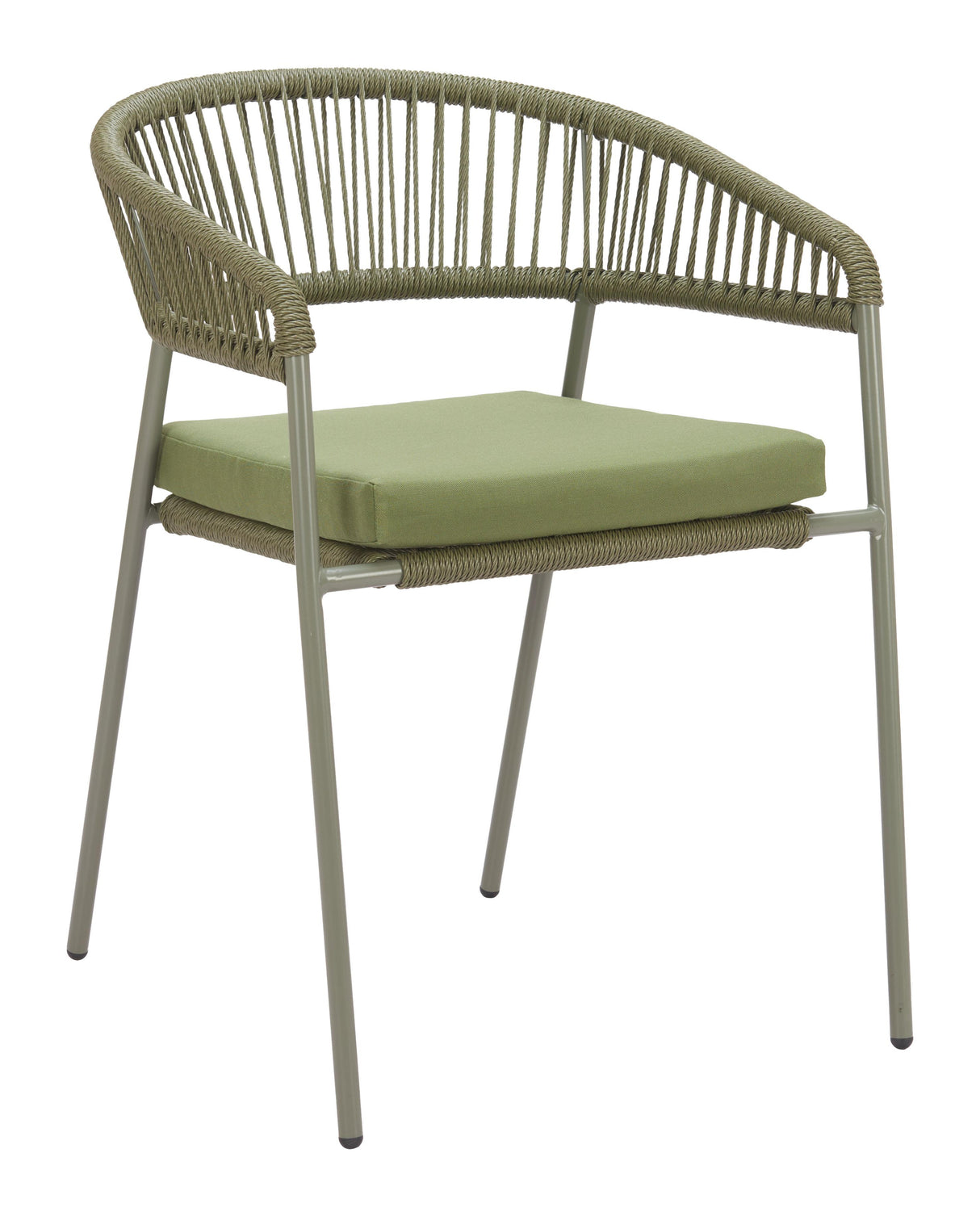 ZUO Skye Dining Chair (Set of 2) Green