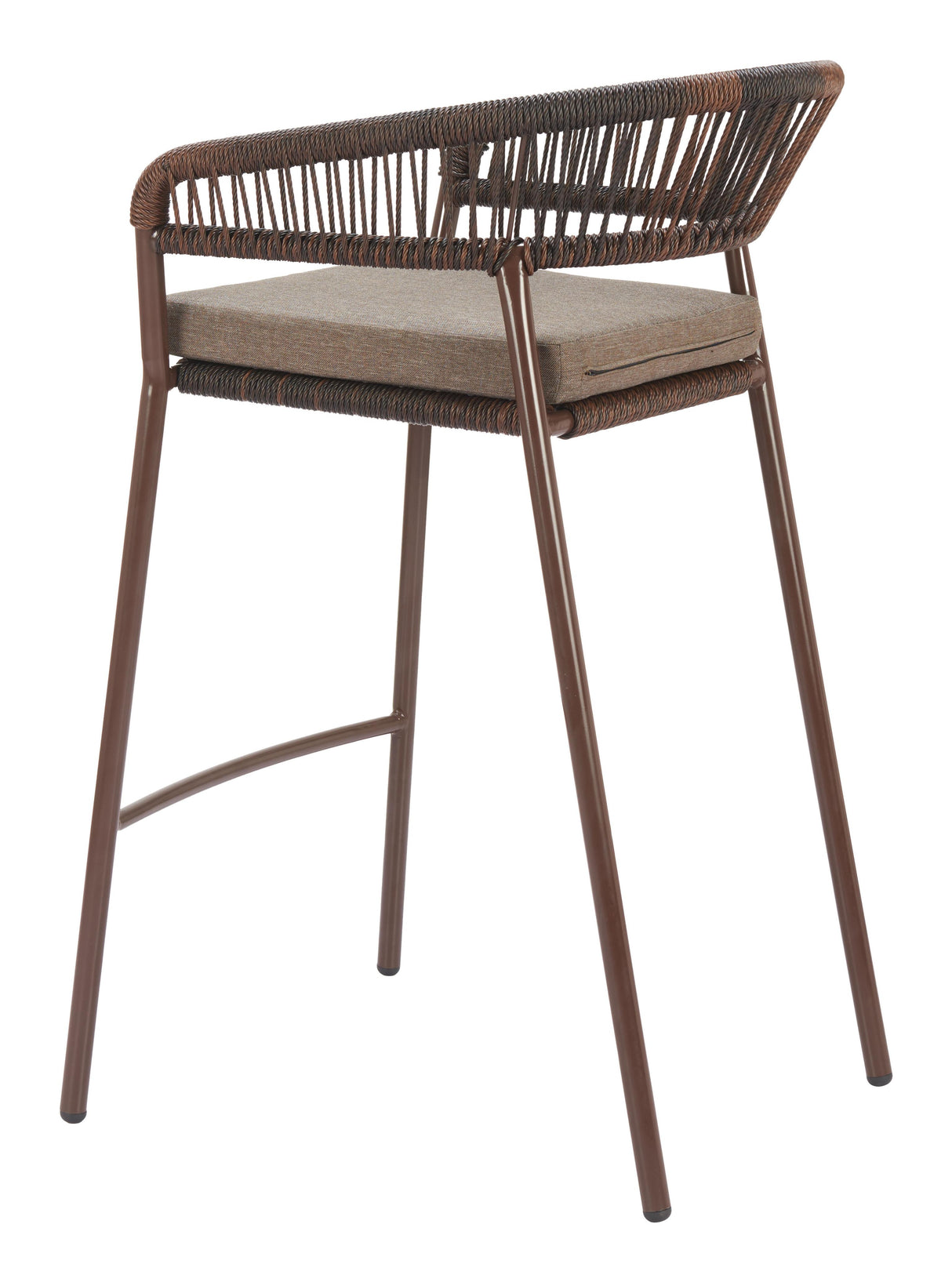 ZUO Skye Barstool (Set of 2) Brown
