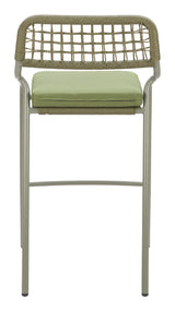 ZUO Rio Barstool (Set of 2) Green