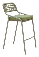 ZUO Rio Barstool (Set of 2) Green