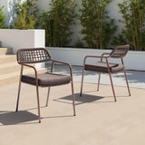 ZUO Rio Dining Chair (Set of 2) Brown