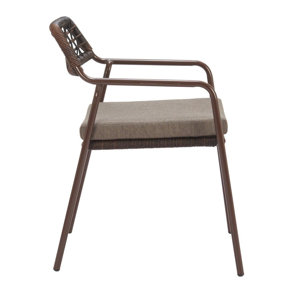 ZUO Rio Dining Chair (Set of 2) Brown