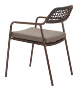 ZUO Rio Dining Chair (Set of 2) Brown