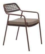 ZUO Rio Dining Chair (Set of 2) Brown