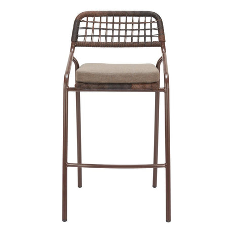 ZUO Rio Barstool (Set of 2) Brown
