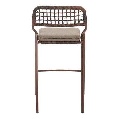 ZUO Rio Barstool (Set of 2) Brown